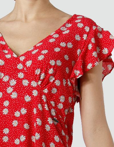 Pepe Jeans Kleid im Blumen Dessin Kostenloser Versand international