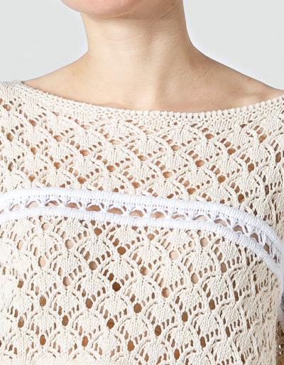 LIU JO Pullover im Lochstrickmuster 2025