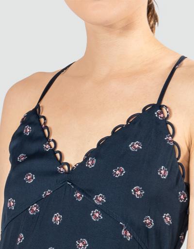 Pepe Jeans Satinkleid mit Blumenprint Online Shopping