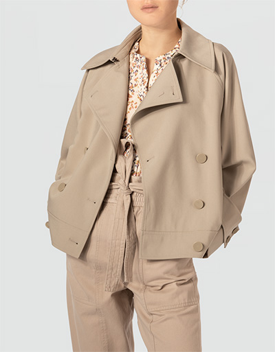 SECOND FEMALE Blouson mit elastischer Saumverarbeitung Neueste Mode