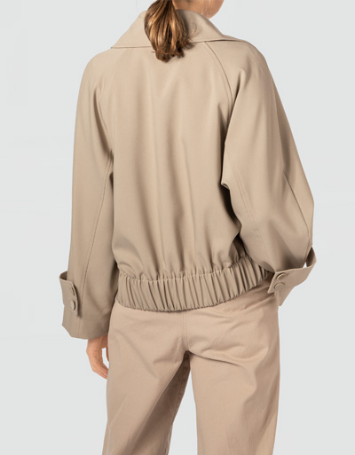 SECOND FEMALE Blouson mit elastischer Saumverarbeitung Neueste Mode