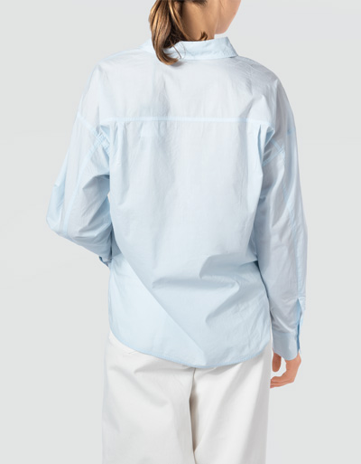 Marc O'Polo Bluse mit abgerundeten Seitenschlitzen Zeitlich begrenztes Angebot