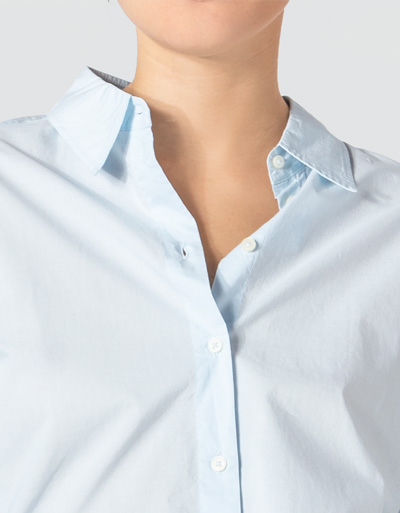 Marc O'Polo Bluse mit abgerundeten Seitenschlitzen Zeitlich begrenztes Angebot