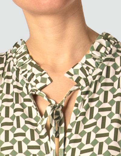 BETTER RICH Kleid mit grafischen Muster Super Sparpreis