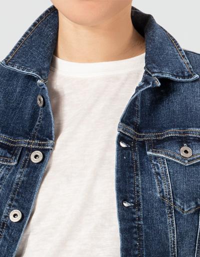 Pepe Jeans Jeansjacke in dunkler Waschung Letzter Tag