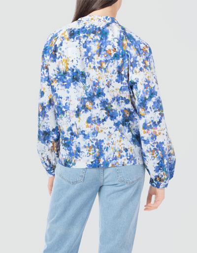 Marc O'Polo Bluse mit Allover-Print Discount Store für neue Produkte