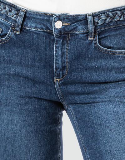 LIU JO Boot-Cut Jeans mit geflochtenen Denimdetails Clearance-Verkauf