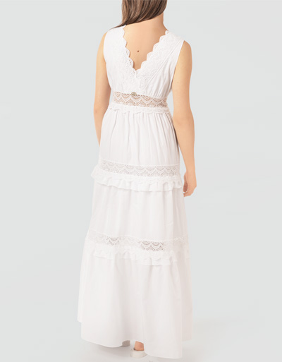 TWIN-SET Stufenkleid in italienischer Größe im Angebot
