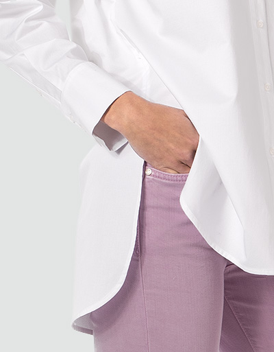 JOOP Oversized Bluse aus Baumwoll-Twill Meist gekauft