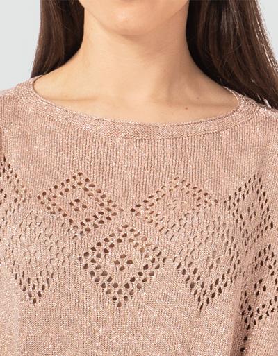TWIN-SET Pullover mit Lochstickerei Blitzverkäufe