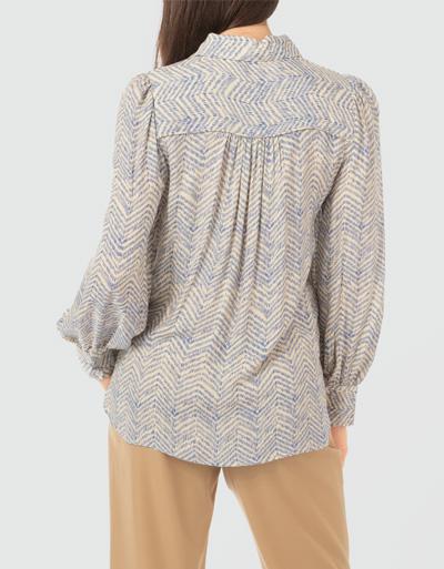 SECOND FEMALE Bluse mit modernem Print Osterangebot