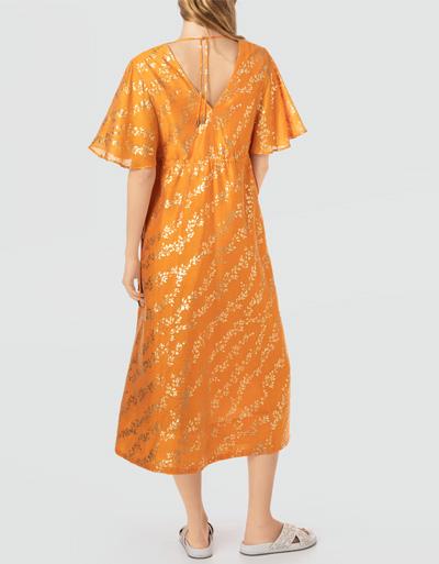 SECOND FEMALE Kleid mit V-Ausschnitt Muttertagsangebot