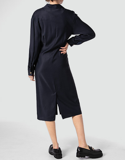 SECOND FEMALE Hemdblusenkleid mit Knotenoptik Kauf eins, bekomm eins gratis