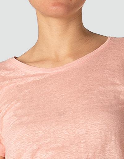 SECOND FEMALE T-Shirt aus Leinen VIP-Rabatte