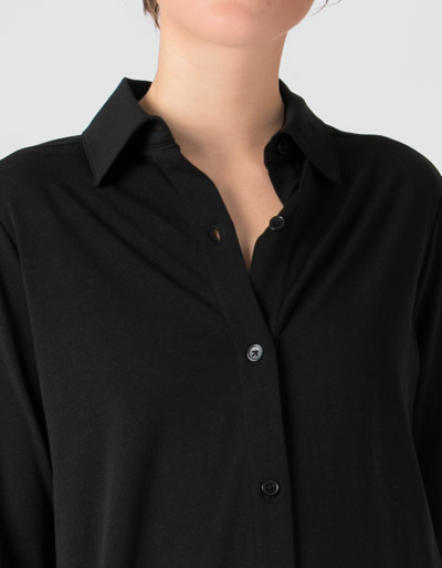 Marc O'Polo Jersey-Kleid mit Knopfleiste Letzte 3 Tage
