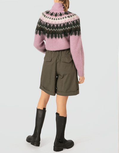 Marc O'Polo Shorts mit hoher Taille Super Rabatt