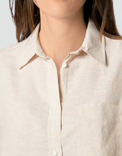 Gant Bluse aus reinem Leinen Fabrik Onlineshop