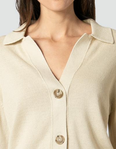 Marc O'Polo Cardigan im Leinen Mix Großer Ausverkauf