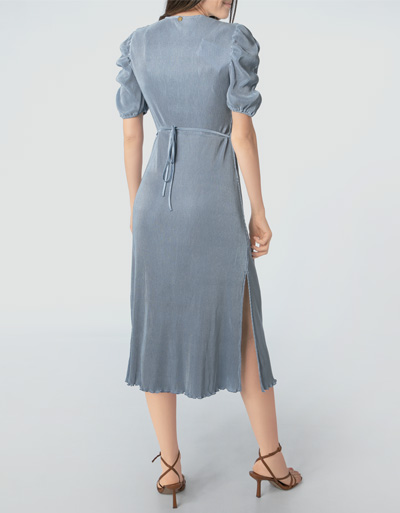 Freebird Plisseekleid im taillierten Schnitt Cyber Monday
