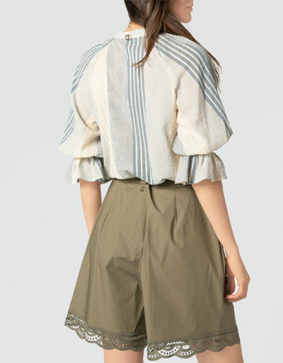 TWIN-SET Bluse in italienischer Größe Heißer Verkauf
