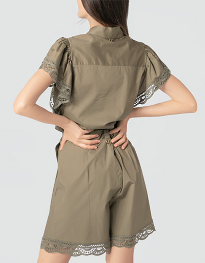 TWIN-SET Bluse in italienischer Größe Top Angebot