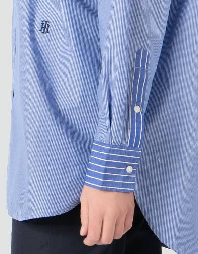 Tommy Hilfiger Hemdbluse im lässigen Schnitt Letzter Tag