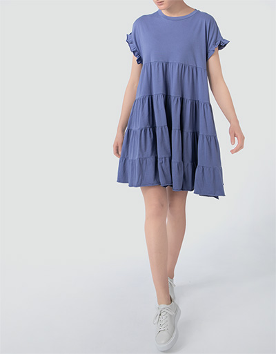 Replay Jerseykleid mit Stufensaum Nur noch ein Tag übrig