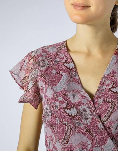 Freebird Wickelkleid mit Lurex Angebote