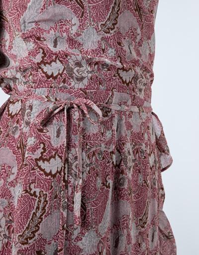 Freebird Wickelkleid mit Lurex Angebote