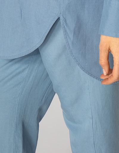 Marc O'Polo Hemdbluse im langen Schnitt Günstiger Verkauf