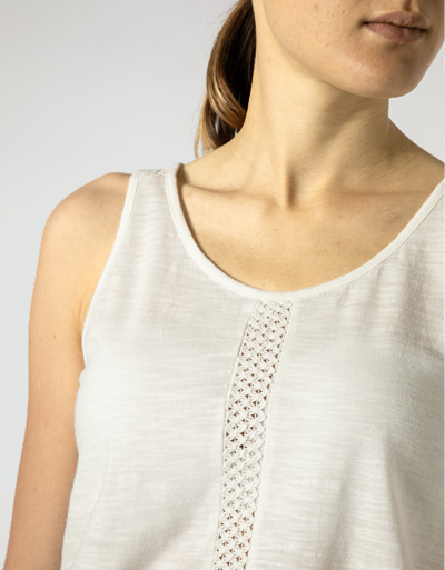 ROXY Top aus Jersey Flash Sale