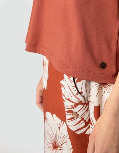 ROXY Top aus Jersey Preisnachlass
