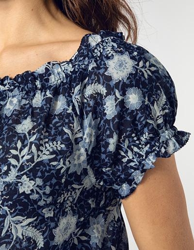 Pepe Jeans Bluse mit Rüschen Neueste Mode