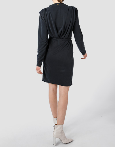 Freebird Jerseykleid mit Drapierungen Begrenzte Freigabe