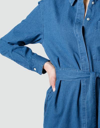 Marc O'Polo Jeanskleid aus Bio Baumwolle Letzter Tag