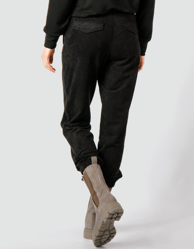 CINQUE Hose in Veloursleder Optik Riesige Rabatte