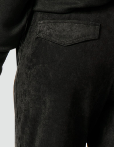 CINQUE Hose in Veloursleder Optik Riesige Rabatte