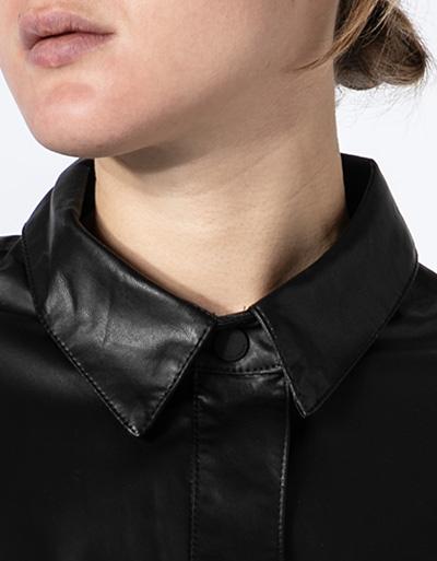 Pepe Jeans Overshirt aus Kunstleder Kostenloser Versand international