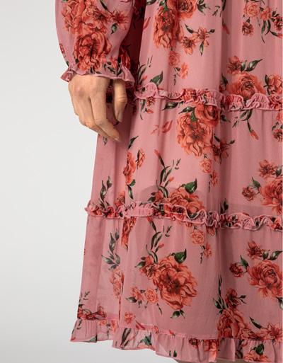 Replay Kleid im floralen Dessin Fabrikverkauf