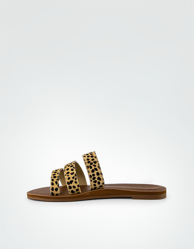 ROXY Pantoletten mit Riemen im Leo-Print Blitzverkäufe
