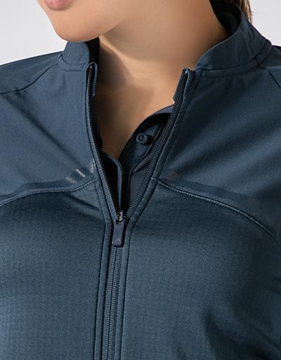 adidas Golf Jacke im Material Mix Sonderangebot