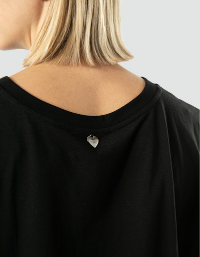 TWIN-SET Blusenshirt raffinierter Layer-Optik Valentinstagsangebot