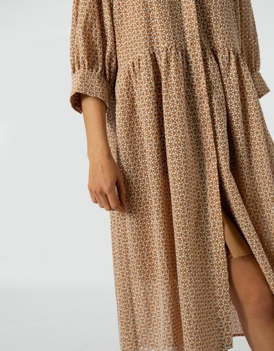 SECOND FEMALE Kleid mit Lochstickerei Begrenzte Freigabe