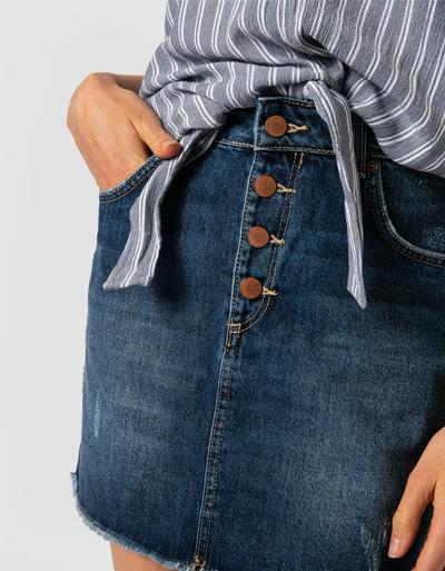 ROXY Minirock aus Denim zollfrei