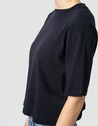 Marc O'Polo T-Shirt mit breitem Bündchen Preisnachlass