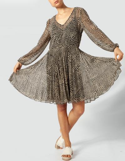 SECOND FEMALE Kleid mit Herzmotiven Räumungsverkauf