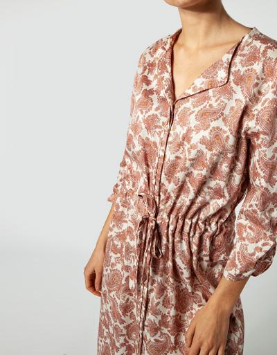 SECOND FEMALE Kleid im Paisley-Dessin Super Sparpreis