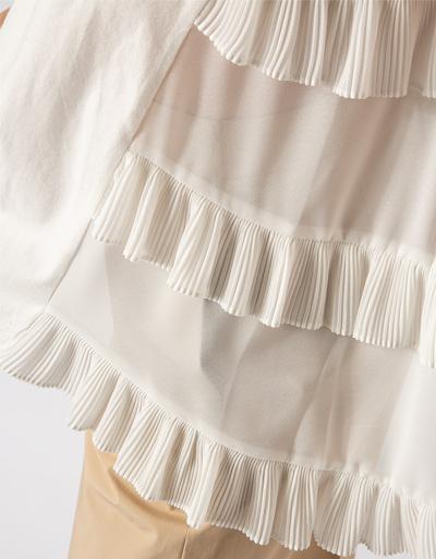 TWIN-SET Blusenshirt mit Rüschendetails 2025