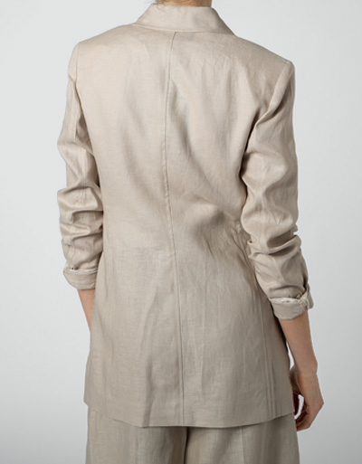Laurèl Blazer aus Leinen Günstiger Verkauf
