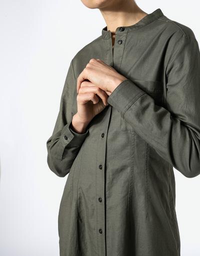 Marc O'Polo Hemdblusenkleid in cleaner Optik Kostenloser Versand